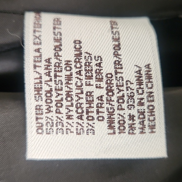 Worthington Double Breasted Dress Coat - Picture 9 of 12